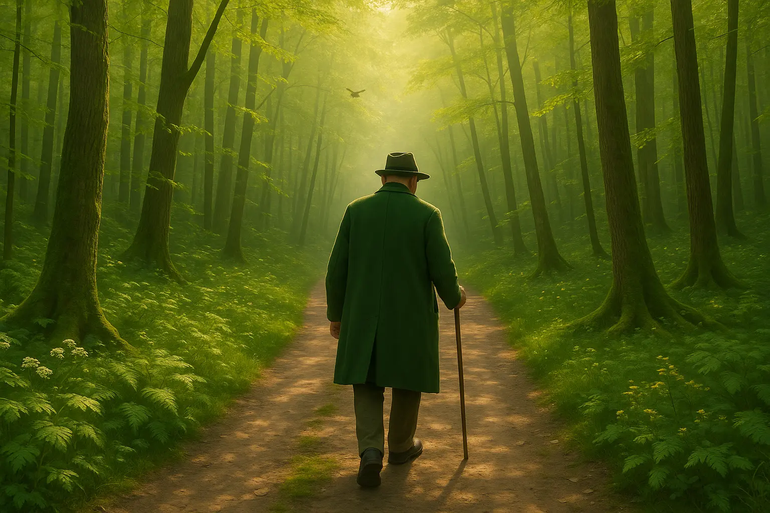 Ein Spaziergang im Wald
